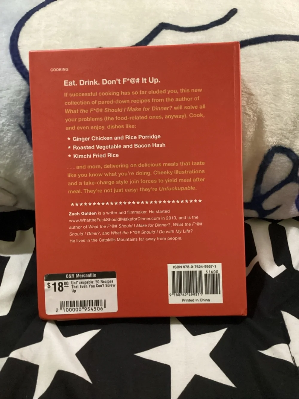 Un-F*ck-Upable Cookbook - Red